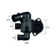 Mahle Tı33.87 Termostat Komple Passat-scırocco 09 2.0 Tdı 87c 03l121111ac-03l121111m Adet ıdır