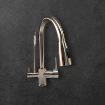 E.m.a Spiralli Arıtmalı Mutfak Bataryası Saten Inox