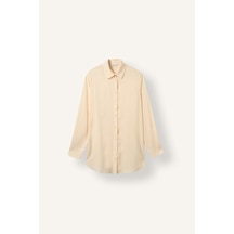 Defacto Regular Fit Basic Uzun Kollu Tesettür Gömlek Tunik Z3538az26spyl239 Sarı-yl239