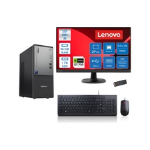 Lenovo ThinkCentre Neo 50T Gen 6 2713BD007WTR25F03 Ultra 7 265 16 GB 1 TB SSD GT730 27" Free Dos Masaüstü Bilgisayar + USB Bellek