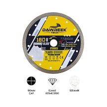 Dawreek Dt006cd 180mm Premium Sürekli Çember Pro Elmas Testere Seramik