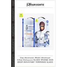 Cep Aksesuarı Mobil Aksesuar Cihaz Koruyucu Blueo Apple iPhone Uyumlu Duo Drop-resıstant Tempered Glass