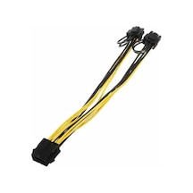 Platoon 8 Pin Power Ayırıcı Pci-e Molex 8 Pin Çoklayıcı Kablo