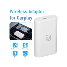 Kablosuz Carplay 5.0 Adaptör Dongle Ios Android Araba Otomatik Navigasyon Oynatıcısı+