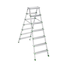 Ennalbur Sm Saraylı 7+7 Çift Taraflı Alüminyum Merdiven