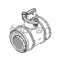 TOPRAN 207187001 Hava Kütle Ölçer (Debimetre)(Opel: Corsa 1.3 Multıjet