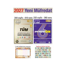 6. Sınıf 2027 Tüm Dersler Paragrafon Soru Bankası Seti