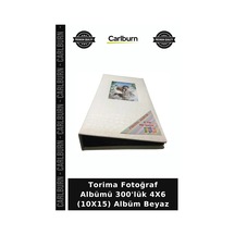 Torima Fotoğraf Albümü 300'lük 4x6 10x15 Albüm Beyaz Resim Ani Defteri Anıları Sakla