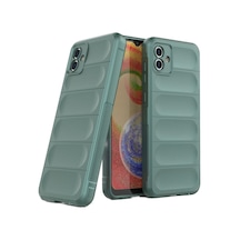 Samsung Galaxy Uyumlu - A05 Kılıf Optimum Silikon - Koyu Yeşil
