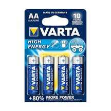 Varta High Energy 1.5V AA Alkaline Kalem Pil 4 Adet