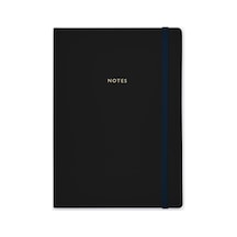 A5 Ciltli Colourblock Uno - Carbon Black Çok Renkli