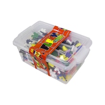 Matrax 250 Parça Flexy Tangles - Plastik Kapta