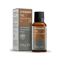 Talya At Kestanesi Yağı, Soğuk Sıkım,%100 Saf Ve Doğal, 20 Ml