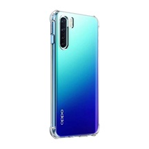 İletişim Oppo Reno 3 İle Uyumlu İle Uyumlu Kapak Köşe Korumalı Airbag Antishock Şeffaf Silikon Kılıf