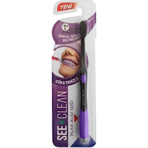 See + Clean Plak Algı Işıklı Aktif Karbonlu Diş Fırçası