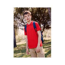 LC Waikiki Alıta Cıty Farkıyla Lcw Kids Kırmızı Polo Yaka Erkek Çocuk Pike Tişört Kirmizi - 924180738 Kirmizi