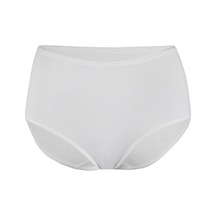 12 Adet Yıldız Bayan Likralı Yüksek Bel Külot Ekru 3748