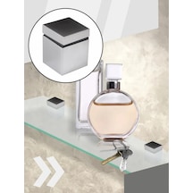 Centr Mebel'noj Furnitury 2 Adet Mat Krom Mobilya Raf Tutucu 247998790 Siyah