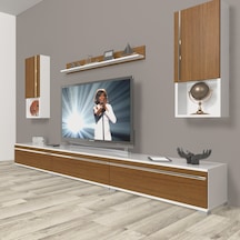 Decoraktiv Eko 270ta Mdf Tv Ünitesi Tv Sehpası Beyaz - Ceviz