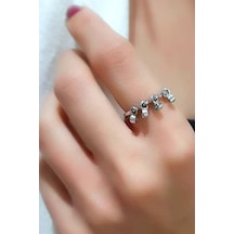 Zirkon Taşlı Gümüş Yüzük 17 (460740007)