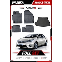 Chevrolet Aveo Sedan 2011-2019 Araca Özel Bagaj Havuzu + Universal Havuzlu Paspas Takımı 3d