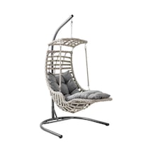 Capri Swing Alaçatı Plus Tekli Bahçe Salıncağı Bahçe Salıncağı Cappuccino
