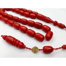 Soma Tesbih Akay Usta İmzalı Eski Bowling Topu Kapsül Kesim Üst Düzey Tesbih.