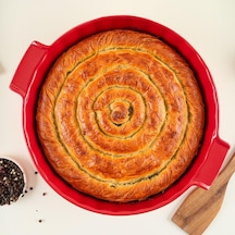 Yıldız Elissa Rölyefli Yuvarlak Fırın Kabı 32.5 Cm Çok Renkli