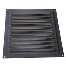 Siyah Sabit Kanat Metal Menfez 200x200 Siyah