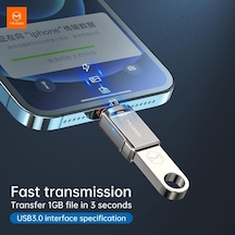 Lexroo Ot-8730 Usb To Type-c Çevirici Soket Converter Gri Standart