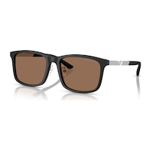 Emporio Armani 0ea4241d 500173 57 Erkek Güneş Gözlüğü Altın - Beyaz