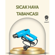 2000w Profesyonel 2 Kademeli Isı Tabancası Sıcak H.a Üfleme