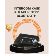Northcity Bluetooth 5.0 Motosiklet Kask Kulaklığı - Bt22 Eller Serbest Kulaklık Ve Interkom