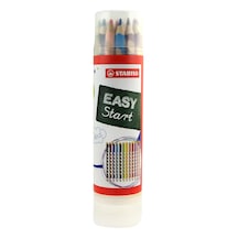 Stabılo Easycolors - Ergonomik Kuru Boya Kalemi - 12 Renkli Tüp - Sol 124-Pembe