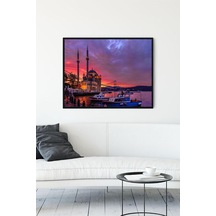 Istanbul Boğazı Manzara Çerçeveli Tablo 30 X 40cm