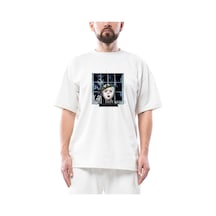 Korn Hypocrites Oversize Beyaz Tişört