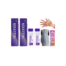 Koleston Saç Boyası 7-1 Küllü Kumral 2'li  + Oksidan 20 Volum 2'li