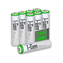 B109 8 Adet Aaa 900 Mah Şarj Edilebilir İnce Kalem Pil 1.2v Ni-mh Şarjlı Pil