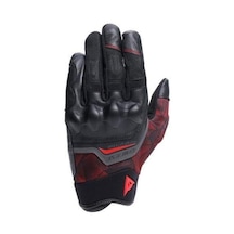 Dainese Ermex Black Red Lava Tekstil Korumalı Motosiklet Eldiven