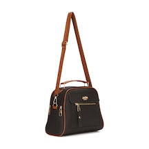 Adelina Bags Kadın Üç Bölmeli Çapraz Askılı Taba Fitilli Siyah El Ve Omuz Çantası Siyah Adelina Bags Kadın Üç Bölmeli Çapraz Askılı Taba Fitilli Siyah El Ve Omuz Çantası Siyah