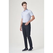 İmza Lacivert 5 Cep Slim Fit Pamuklu Denim Pantolon 1023260164