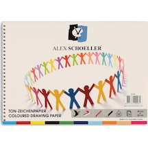 ALEX FON KARTON 25*35 15 SAYFA RENKLİ