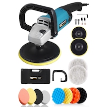 Germany Style 5002 1600W Polisaj Makinesi + 11 Parça Sünger Seti