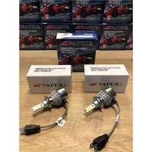 Xenon H7 Led Xenon Şimşek Etkili 10800 Lümen 6000k Yüksek Aydınlatma Gücü