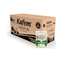 Kafem Yassı Çöp Şiş - Sunum Kürdanı 9 CM 50 Li x 200 Paket (Koli)