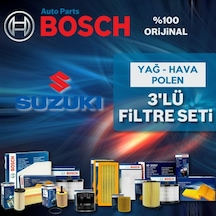 Bosch Suzuki Grand Vitara 1.9 Ddis Filtre Bakım Seti 2005-2010 3np