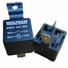 Wolfram 24 Volt 80 Amper Çift Platinli Güç Rölesi - 10 Adet