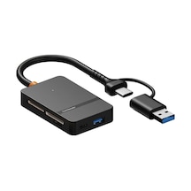 Ads-315 Type-c+ Lightning 8 In 1 Card Reader 5gbps Zr784