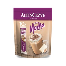 Altıncezve Coffee Beyaz Çikolata Aromalı White Mocha Hazır Kahve 10 x 17 G