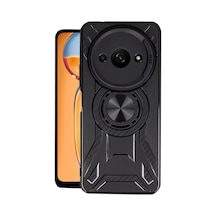 Xiaomi Redmi A3 4g Uyumlu Kılıf Lincoln Silikon - Siyah